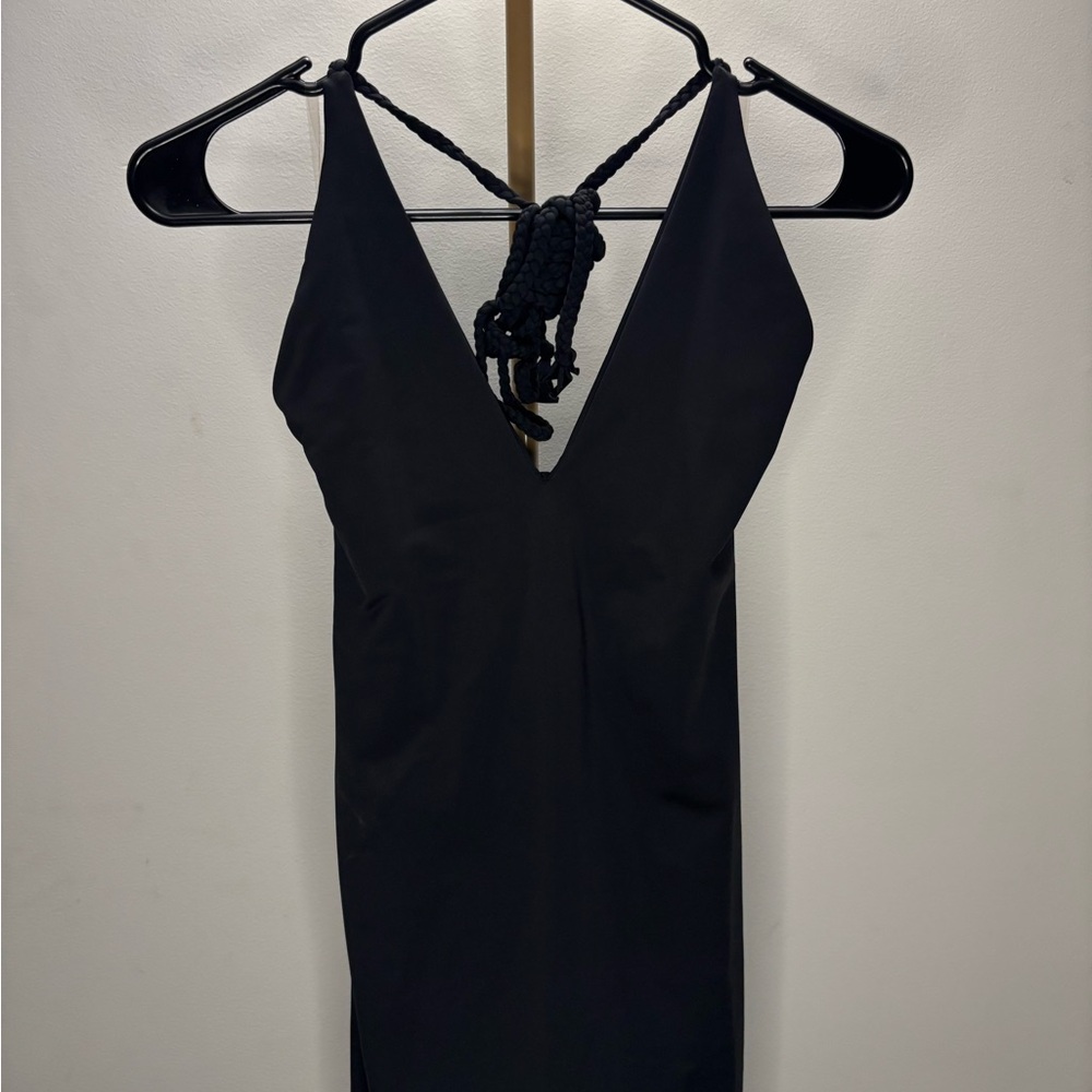 Elegant Black Mini Dress